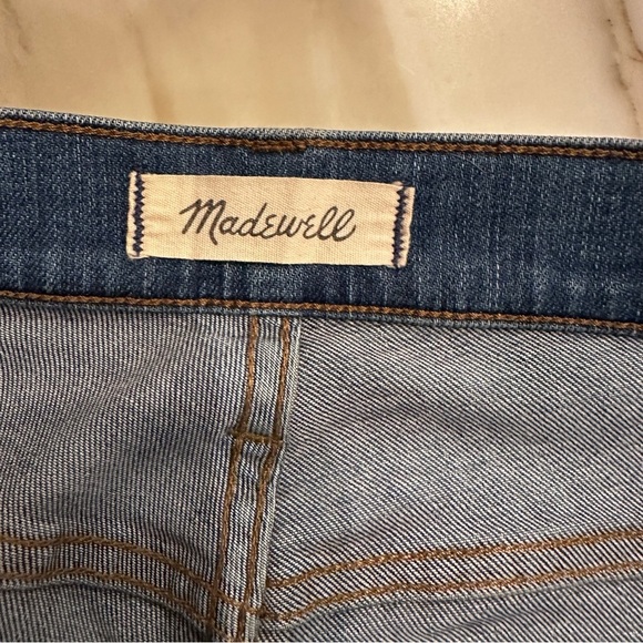 Madewell Women’s 10” High Rise Skinny Raw Hem Denim Stretch Jeans Style H5206 28 - Picture 3 of 13
